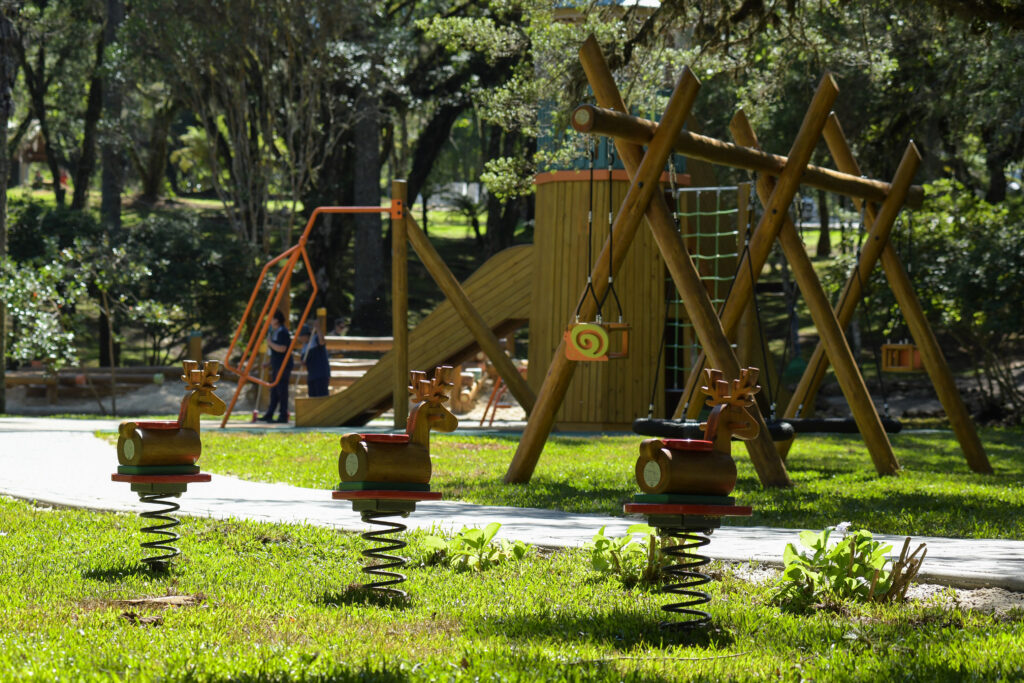 Playground do Parque do Caracol, em Canela.