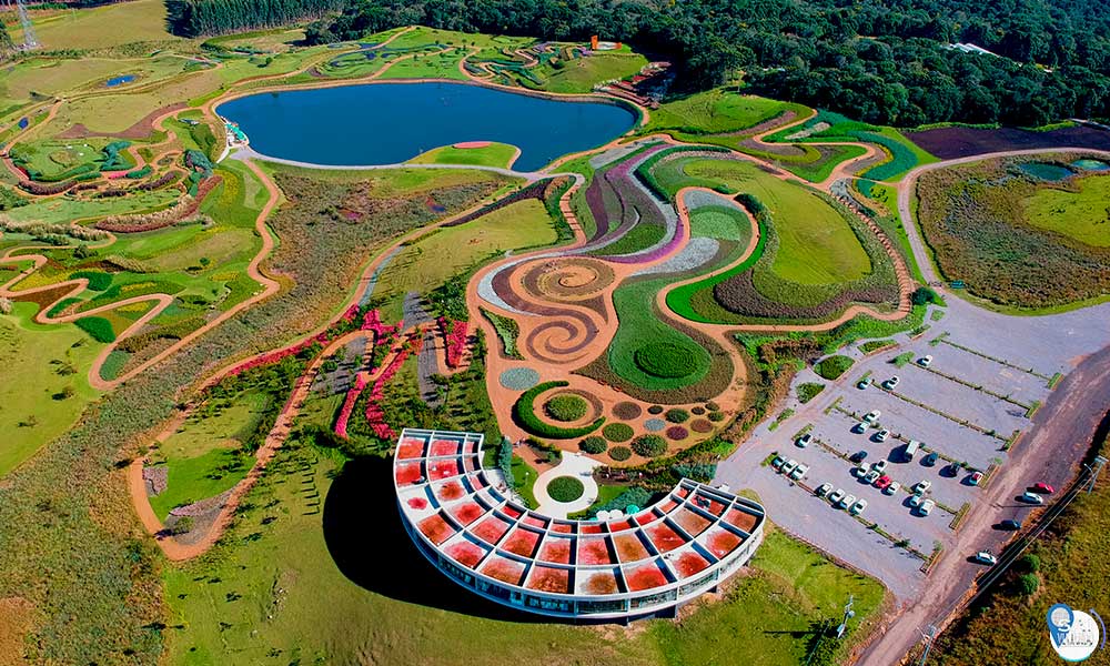 Mátria Parque das Flores, em São Francisco de Paula