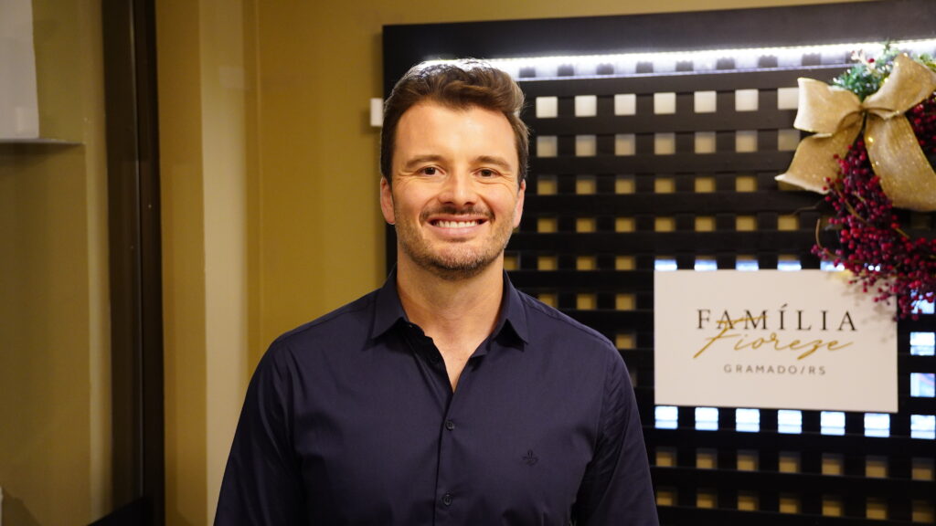 Felipe Fioreze, diretor da rede de hotéis Fioreze, de Gramado.